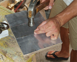 Hammering Aluminum