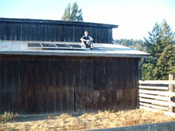 PV on the Barn